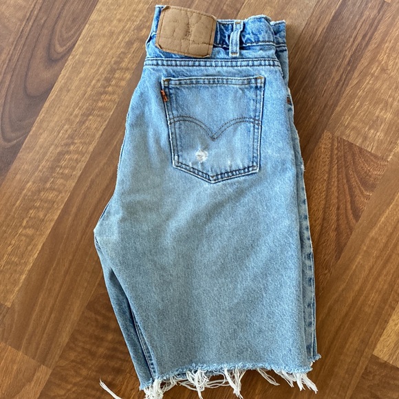 VTG Levi’s orange tab cutoff shorts size 34 - Picture 8 of 8